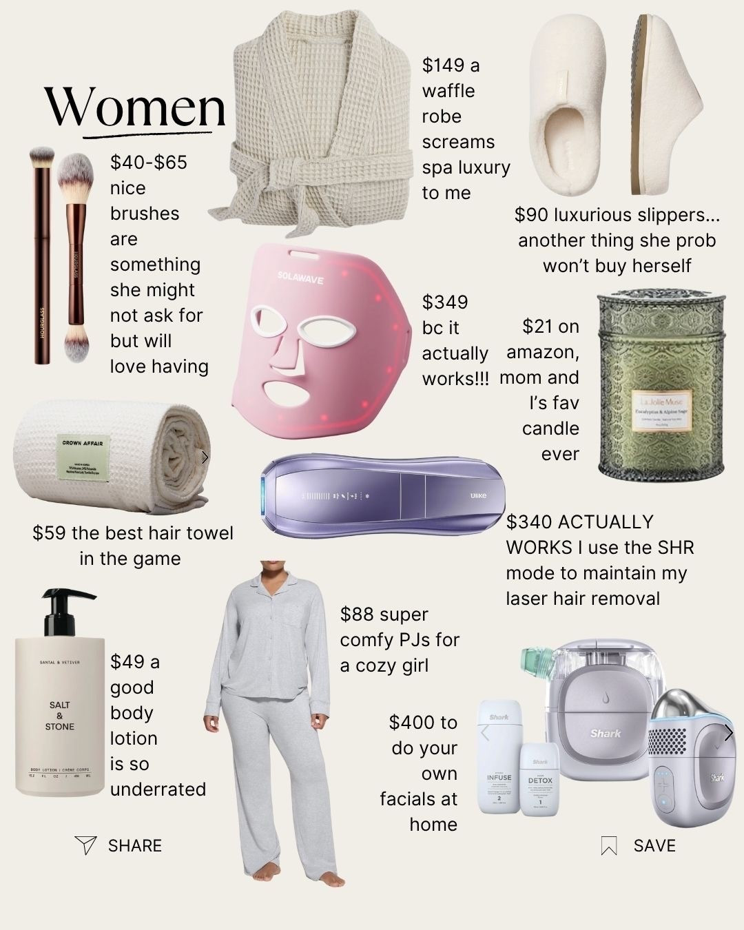 GIFT IDEWAS FOR WOMEN

#LTKCyberWeek #LTKHoliday #LTKGiftGuide