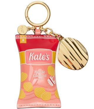 kate spade new york Snack Time Embossed Patent Key Fob | Dillard's | Dillard's
