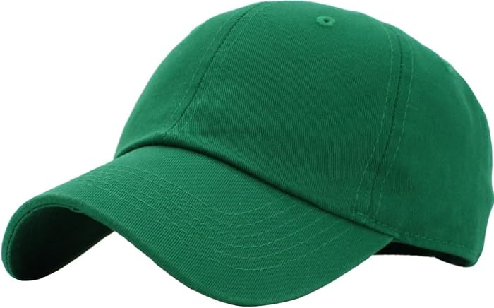 KBETHOS Classic Unisex Cotton Adjustable Low Crown Baseball Cap \u2013 Plain Dad Hat | Amazon (US)