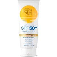 Bondi Sands Sunscreen Lotion SPF50+ - Fragrance Free 150ml | Look Fantastic (UK)