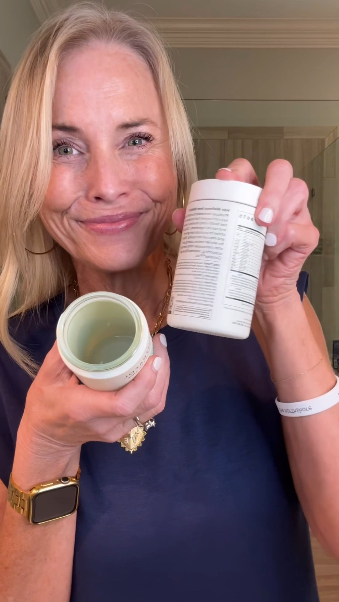 Been using this for years, and it’s made all the difference! 
￼
@Nutrafol #ad

#LTKgrwm #LTKOver40 #LTKBeauty
