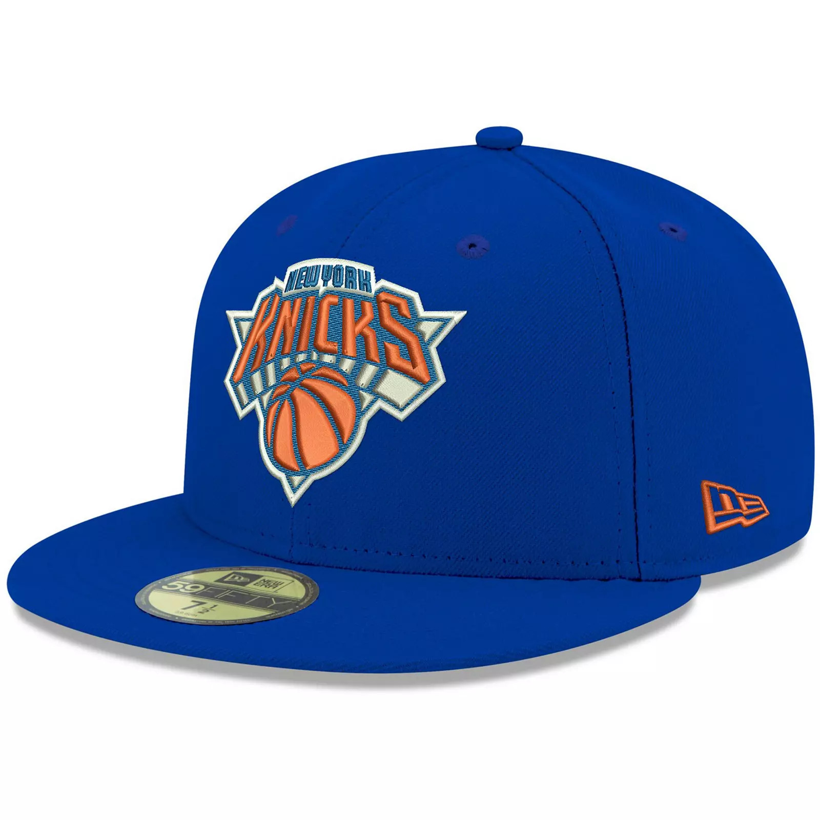 Men's New Era Royal New York Knicks Official Team Color 59FIFTY Fitted Hat, Size: 8, Blue | Kohl's