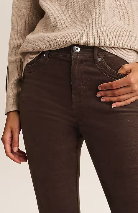 High-Rise Corduroy Flared Jeans | J. Jill