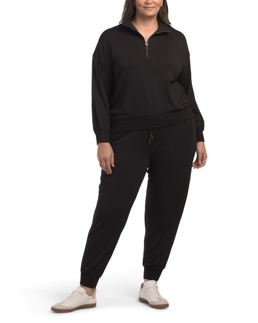 Plus Knit Joggers Set | TJ Maxx