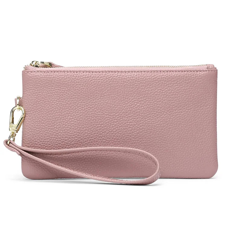 Sendefn Women's Wristlet Clutch Slim Leather Wallet RFID Blocking Handbag - Walmart.com | Walmart (US)