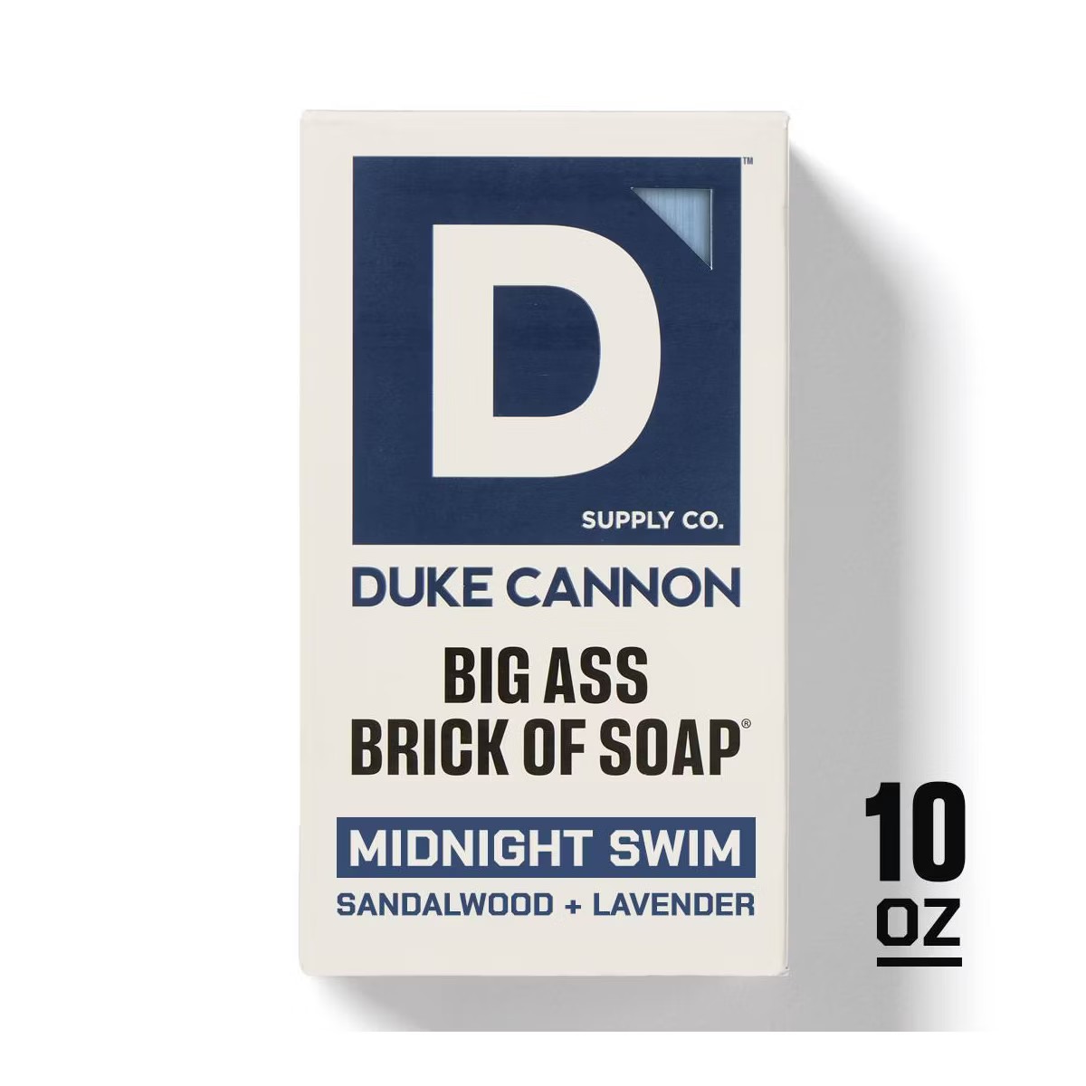 Duke Cannon Supply Co. Big Ass Brick of Soap for Men - Midnight Swim Bar Soap - 10oz | Target