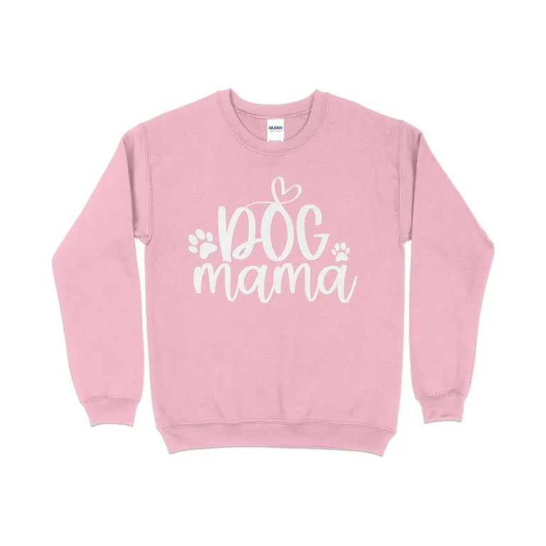 Dog Mama Sweatshirt, Dog Mama Sweatshirt, Dog Mom Gift, Dog Mom Sweatshirt | Walmart (US)
