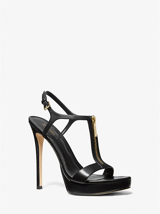 Berkley Leather Stiletto Sandal | Michael Kors CA