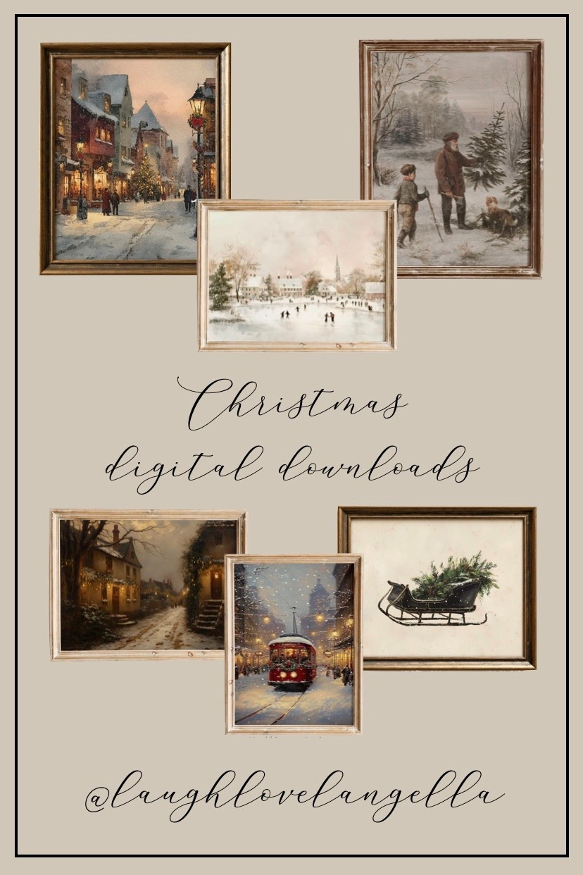 Etsy digital downloads 

#LTKSeasonal #LTKHoliday #LTKHome