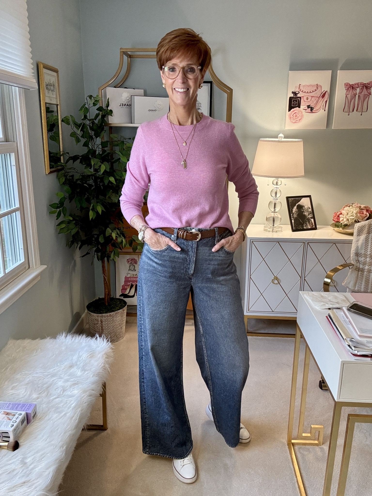 JCrew cashmere crewneck sweater
Size medium
Soft color, classic fit, and effortless polish—this sweater does it all.

#LTKootd #LTKTall #LTKOver40