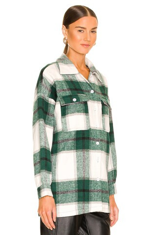 Lovers and Friends Kaianna Shacket in Green Multi from Revolve.com | Revolve Clothing (Global)