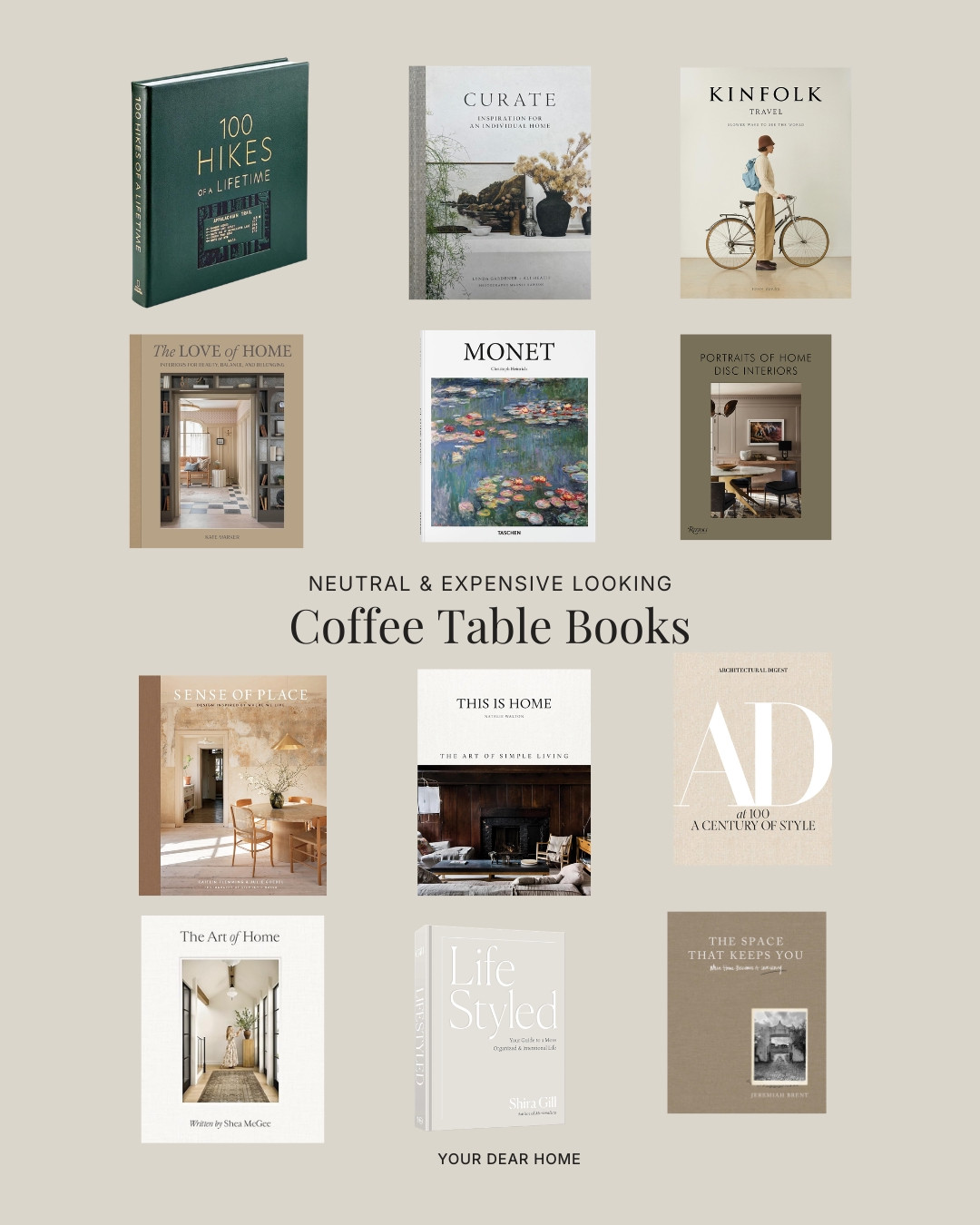 Coffee table books do more than fill space. They add height, color, and give your decor something to sit on so everything feels styled, not scattered. 

 #LTKHome
