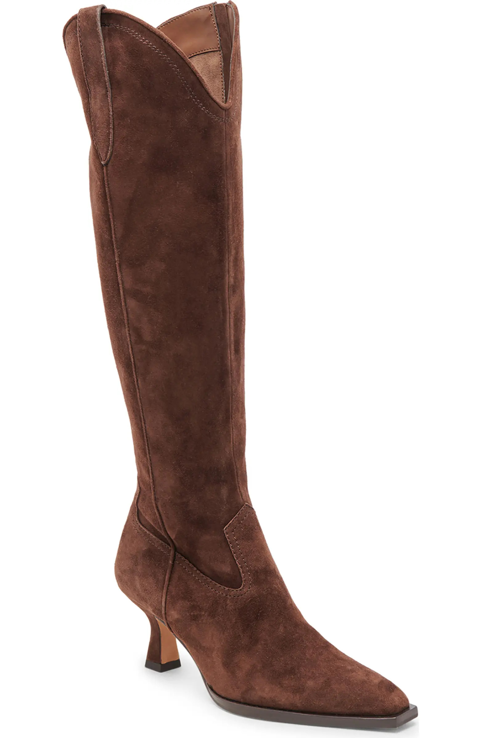 Ariana Knee High Western Boot (Women) | Nordstrom Rack
