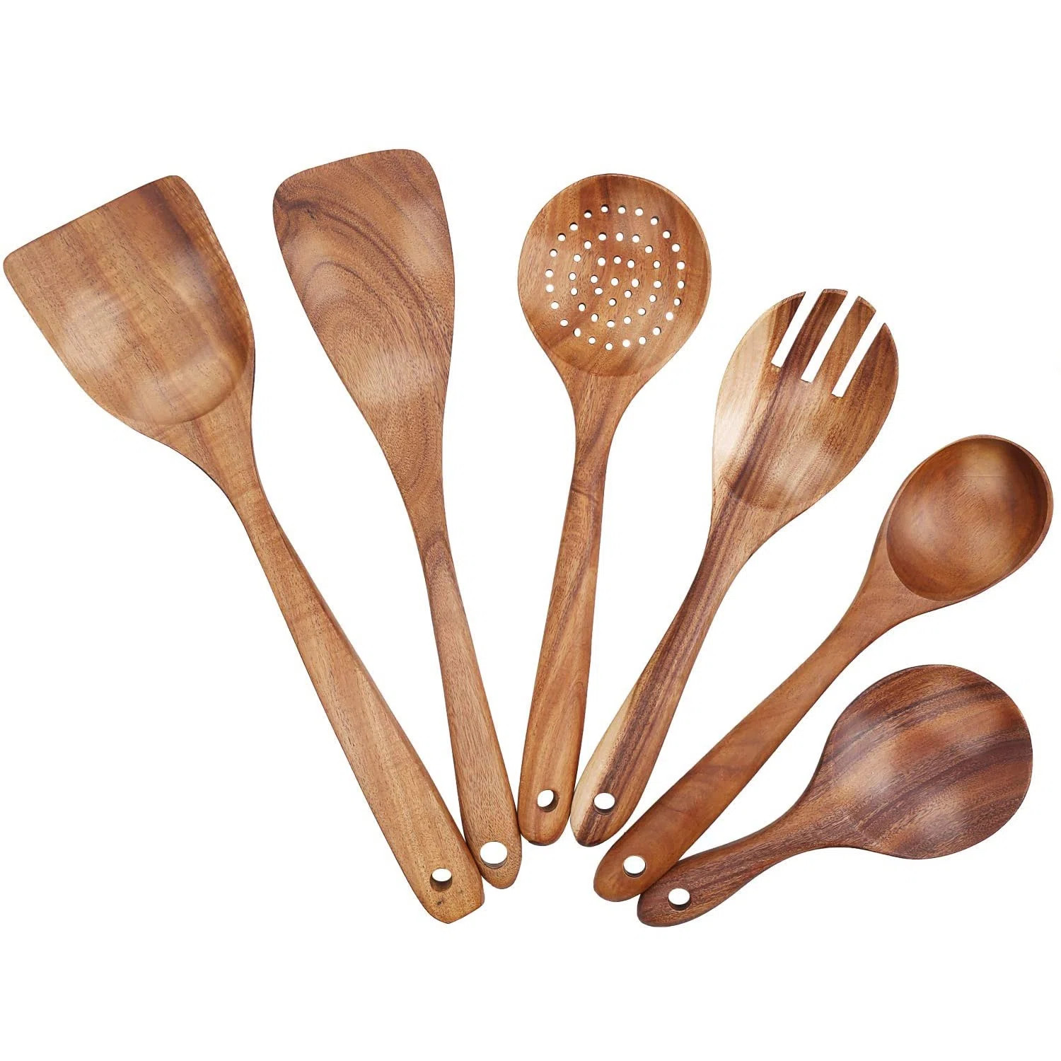 Wooden Kitchen Utensil Set | Wayfair North America