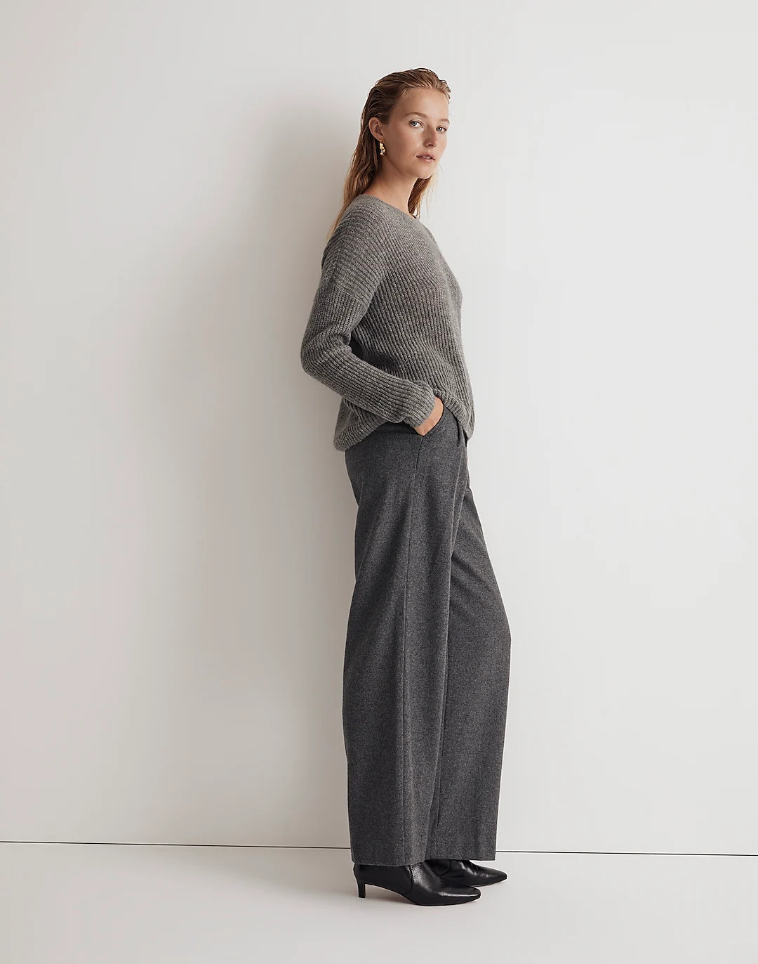 Ribbed Crewneck Sweater | Madewell