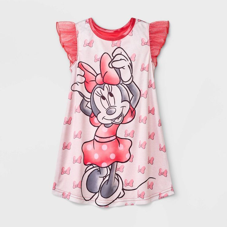 Toddler Girls' Minnie Mouse NightGown - Pink | Target