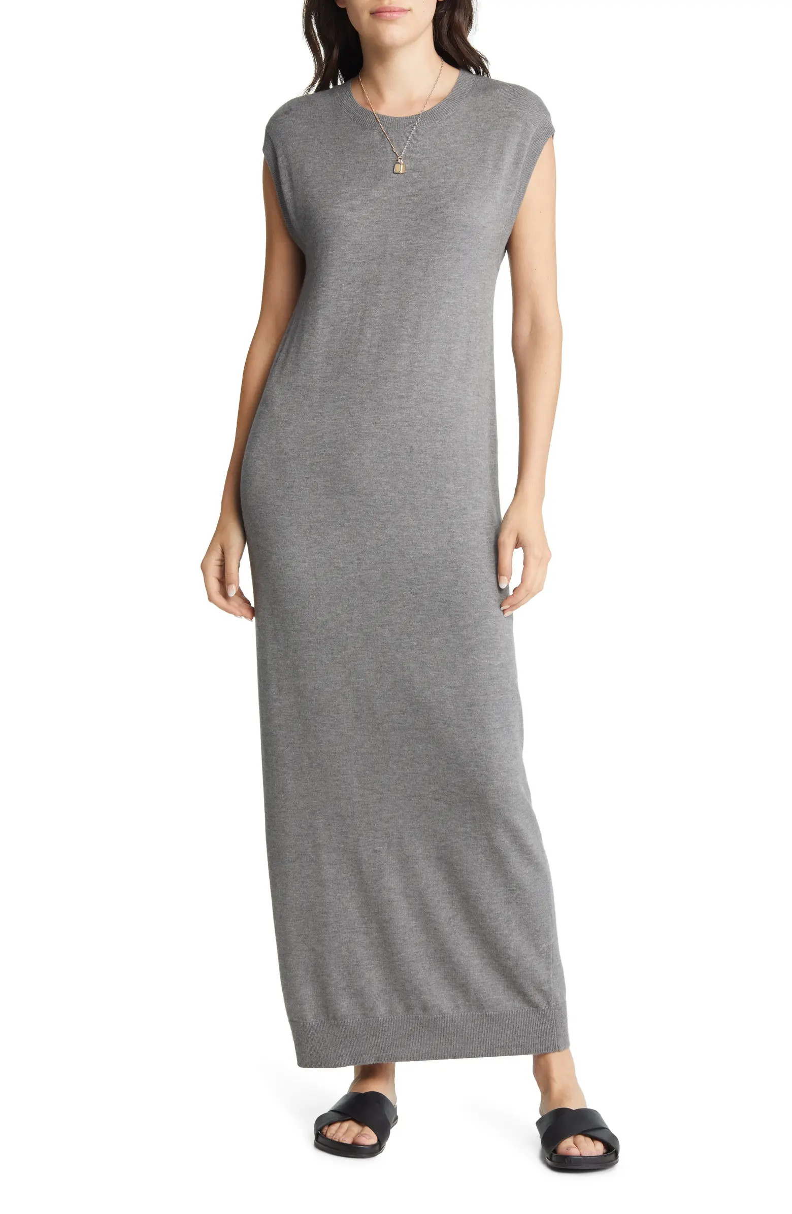 Treasure & Bond Short Sleeve Sweater Dress | Nordstrom | Nordstrom