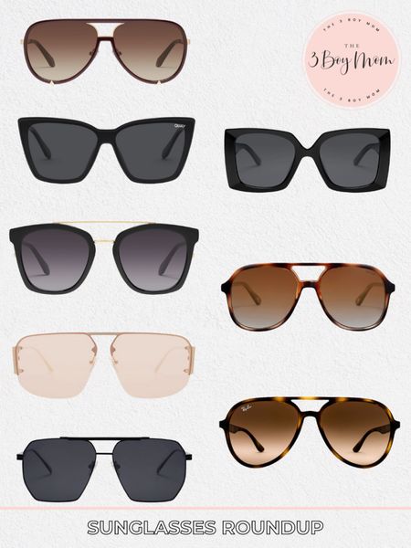 Sunglasses roundup

Big Fran sunglasses, black sunglasses, brown sunglasses, shades 

#LTKStyleTip #LTKFindsUnder100 #LTKFindsUnder50