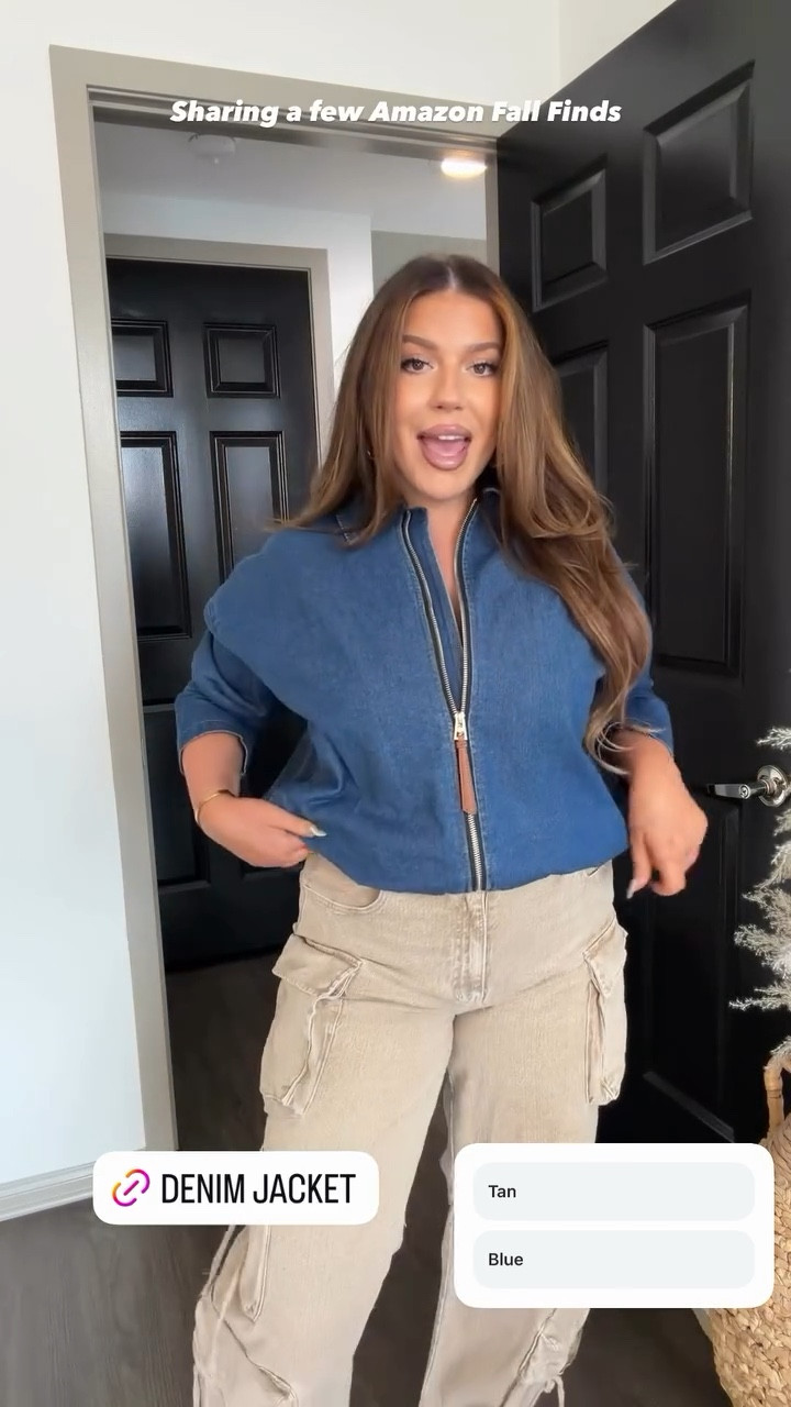 Sharing a few Amazon jackets I picked up! Comment which one is your fav, tan or blue? 

Wearing my reg L!

#LTKMidsize #LTKFindsUnder50