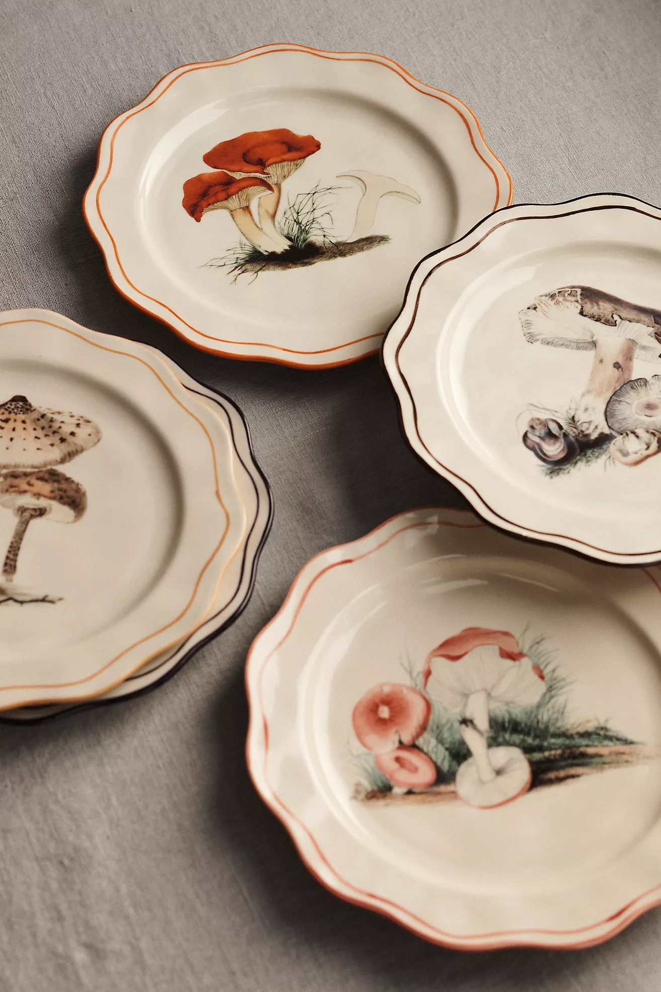 Mushroom Ceramic Plate | Anthropologie (US)