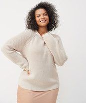 Cotton Fisherman Sweater - Oatmeal | Jenni Kayne | Jenni Kayne
