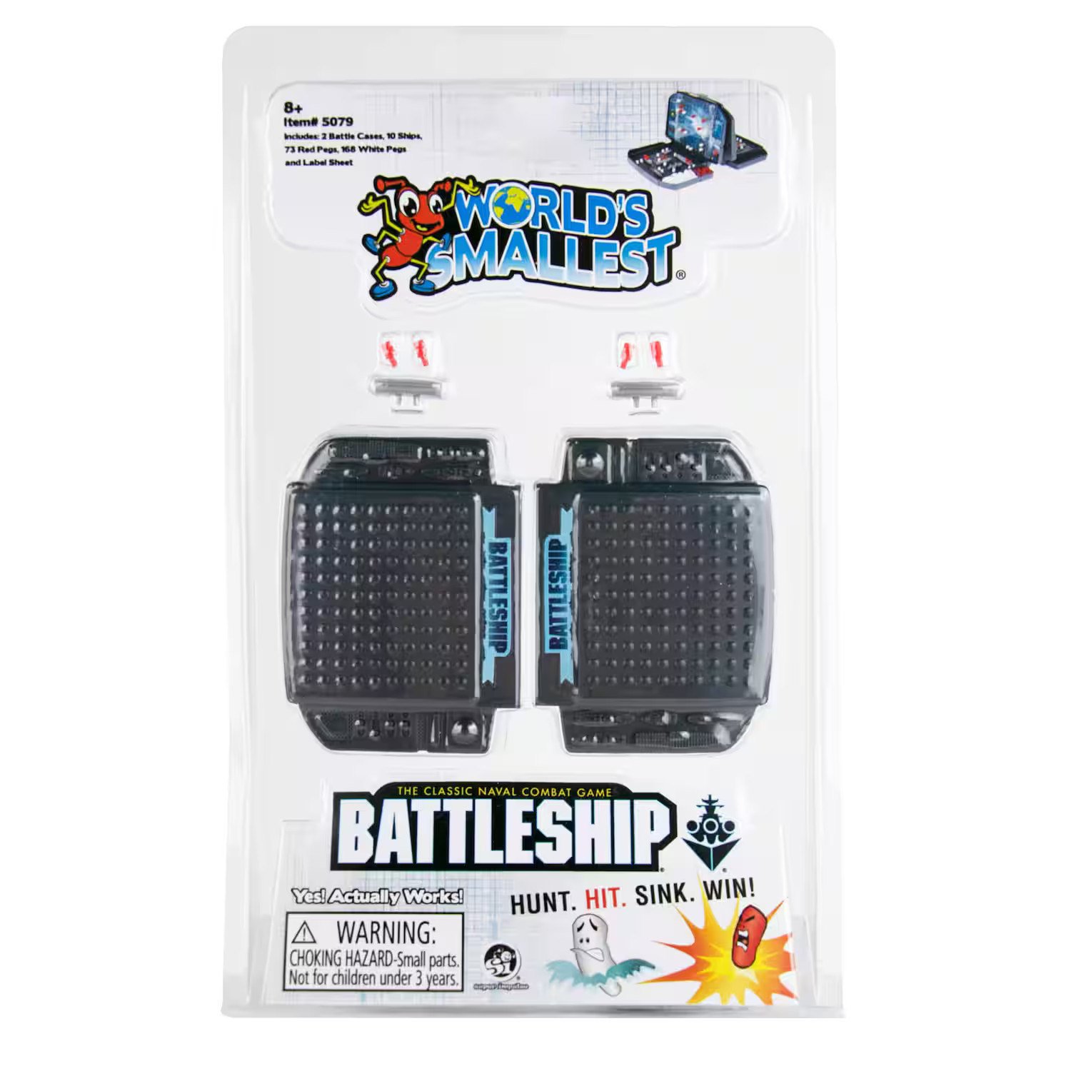 Super Impulse - Worlds Smallest Battleship Game - Black | Best Buy U.S.