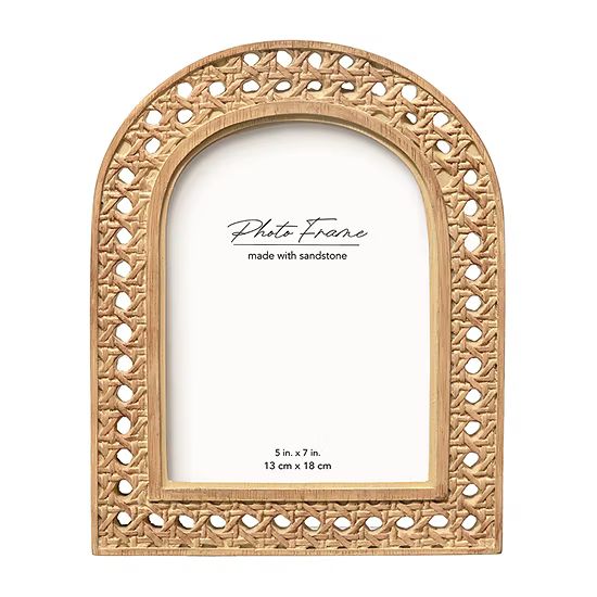 Enchante 5x7 Etched Resin Arch 1-Opening Tabletop Frame | JCPenney