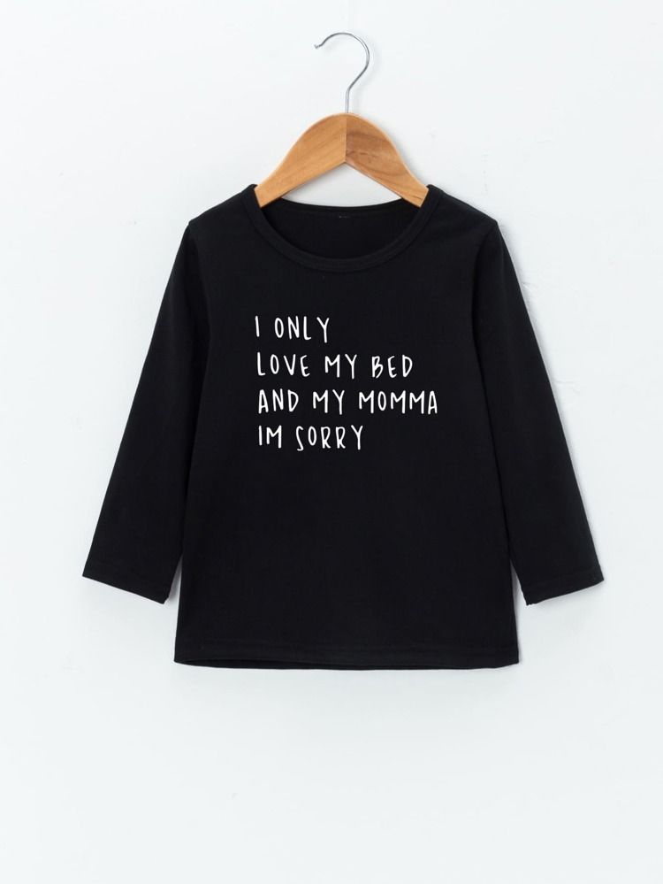 Toddler Boys Slogan Graphic Tee | SHEIN