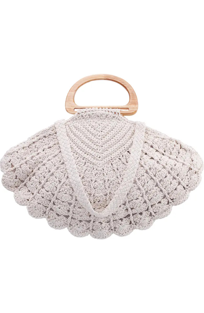 Unity Crochet Shell Clutch | Nordstrom