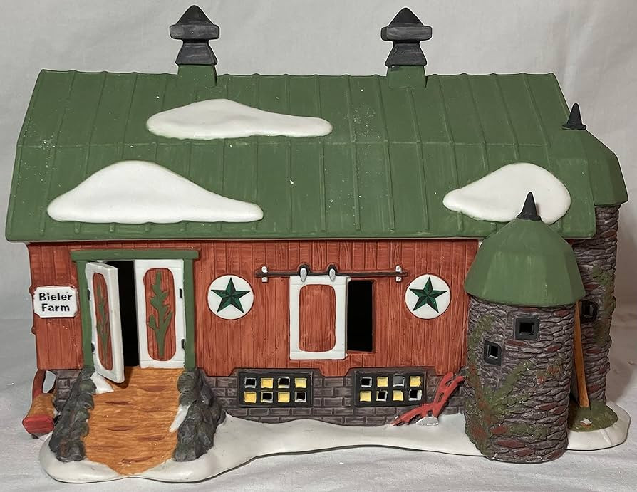 DEPT 56 NEW ENGLAND VILLAGE "PENNSYLVANIA DUTCH BARN" RETIRED #56482 | Amazon (US)