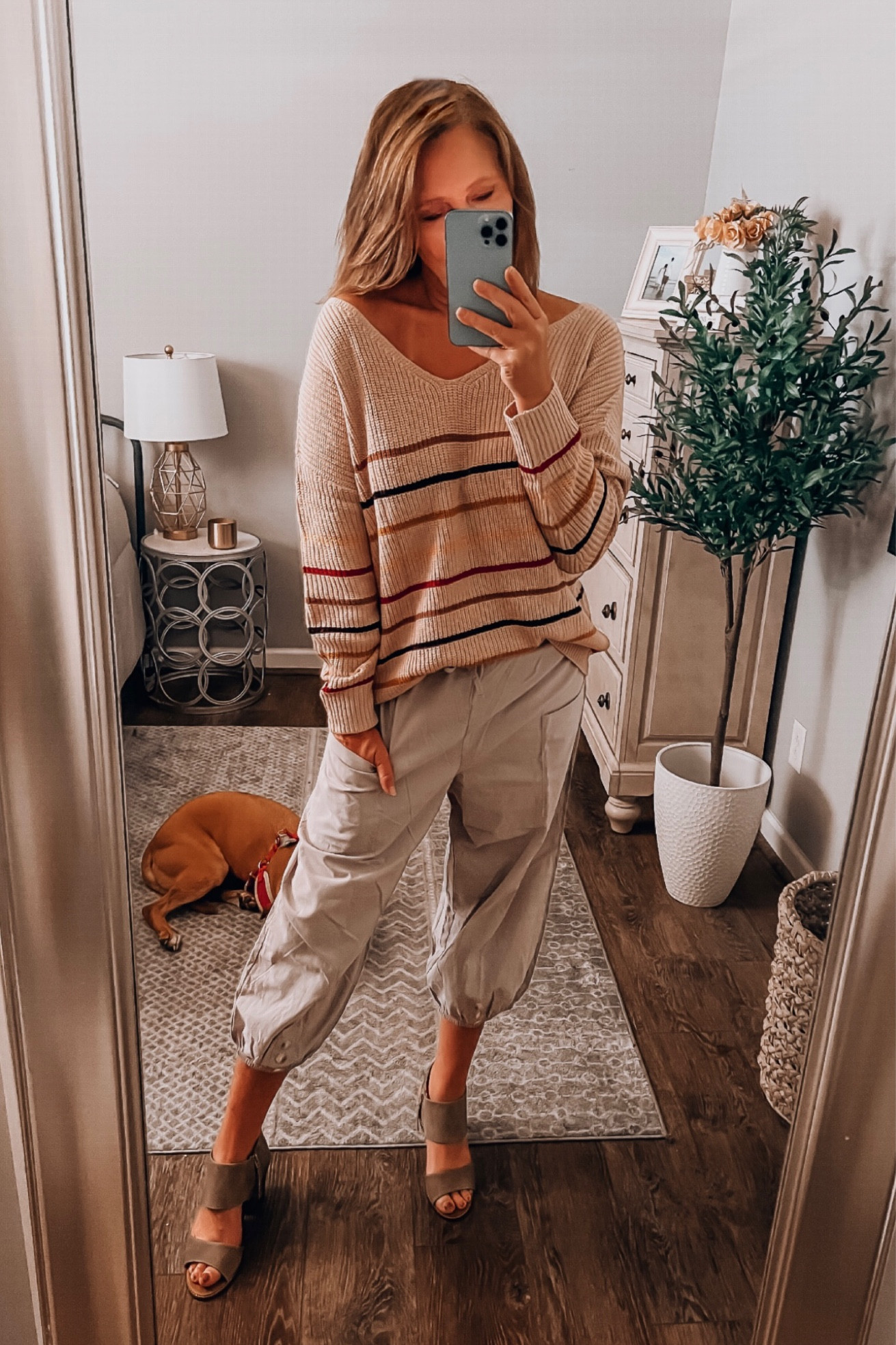 Super cute v neck lightweight sweater fits tts, comes in more colors and prints. Styled with THE MOST comfortable joggers that also fit tts and are available in multiple colors. Cut out sandals come in more colors, fit tts. All from Amazon!

Amazon fashion, Amazon tops, amazon fall outfits, amazon finds, joggers, casual outfits, fashion over 40

#LTKover40 #LTKsalealert #LTKunder50