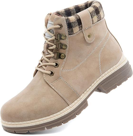COTTIMO Waterproof Hiking Boots for Women - Casual Ankle Boots Non Slip Booties | Amazon (US)