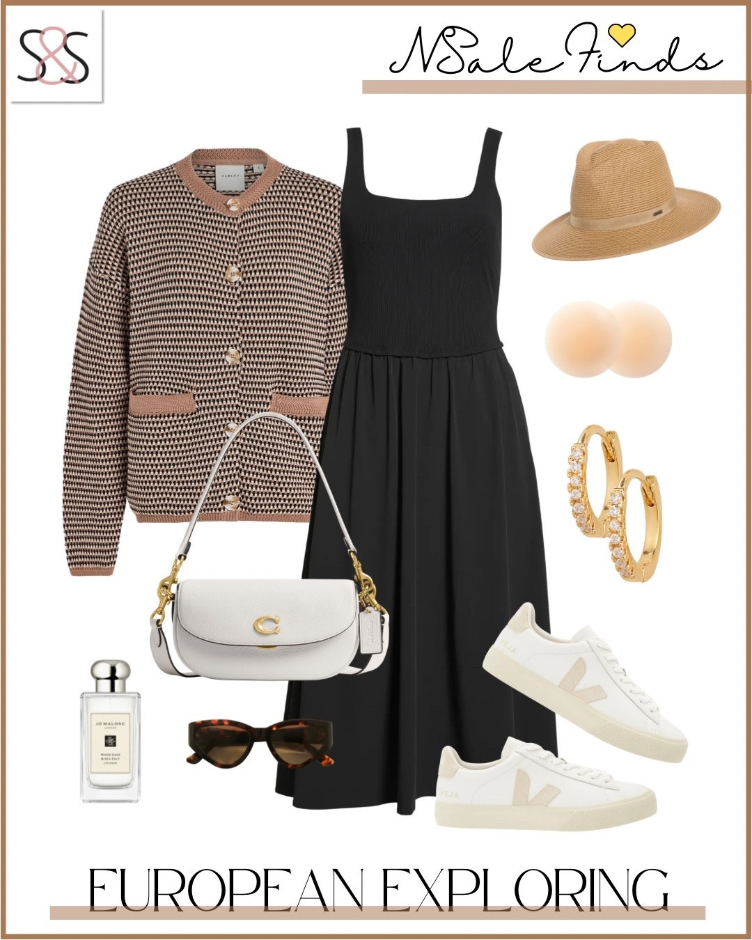 Still in stock! My Nordstrom Anniversary NSale European travel outfit is giving old money summer vibes without even trying, and the Veja sneakers and Coach bag combo is slaying.

#LTKSaleAlert #LTKSeasonal #LTKOver40