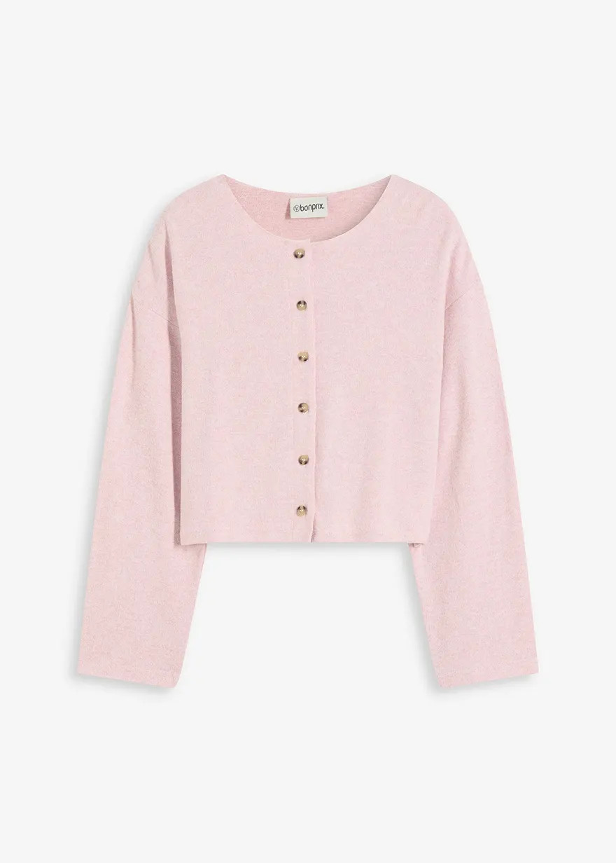 Gerippte Feinstrickjacke | Bonprix DE