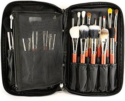 Makeup Pinsel Tasche, Kosmetiktasche,Tragbar Kosmetiktasche leer ohne Inhalt Wasserdicht Schminkt... | Amazon (DE)