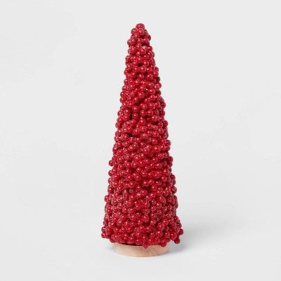 Artificial Berry Cone Tree Red - Threshold™ | Target
