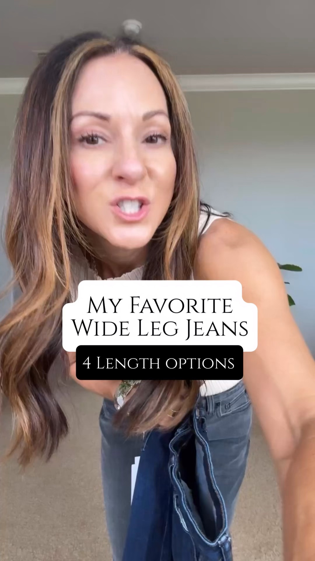 My favorite wide leg jeans in this gorgeous, on trend greige color, they are so flattering and come in four length options which I love. I'm wearing a 25 in the 28 inch length. Paired with the prettiest linen blazer in the color flax, size XS, and a washable stretch silk v neck cami in ivory, size XS. I also love this cotton cashmere ribbed tank in heather oatmeal, size XS, you can see it styled in another try on. Linking some cute sneakers I have my eye on from Quince to finish the look.

wide leg jeans outfit, greige denim trend, linen blazer outfit, neutral outfit inspo, capsule wardrobe staples, petite friendly denim, chic everyday outfits, elevated basics style, spring outfit ideas, EverydayHolly

@onequince 
#quincepartner


#LTKgrwm #LTKOver40 #LTKPetite