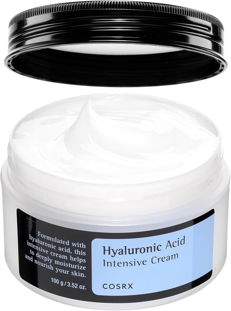 COSRX Hyaluronic Acid Moisturizing Cream, Long-lasting Hydration, Rich Moisturizer for Sensitive ... | Amazon (US)