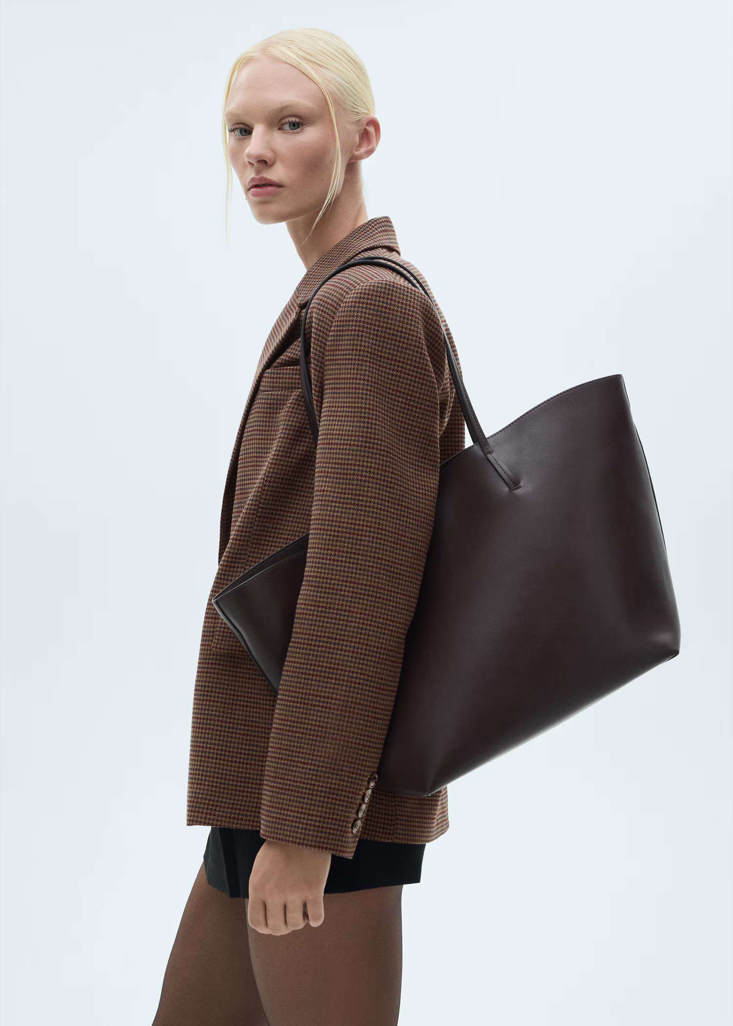 Houndstooth checked blazer | MANGO (UK)