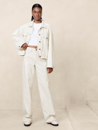 The 90s Denim Trucker Jacket | Banana Republic (US)