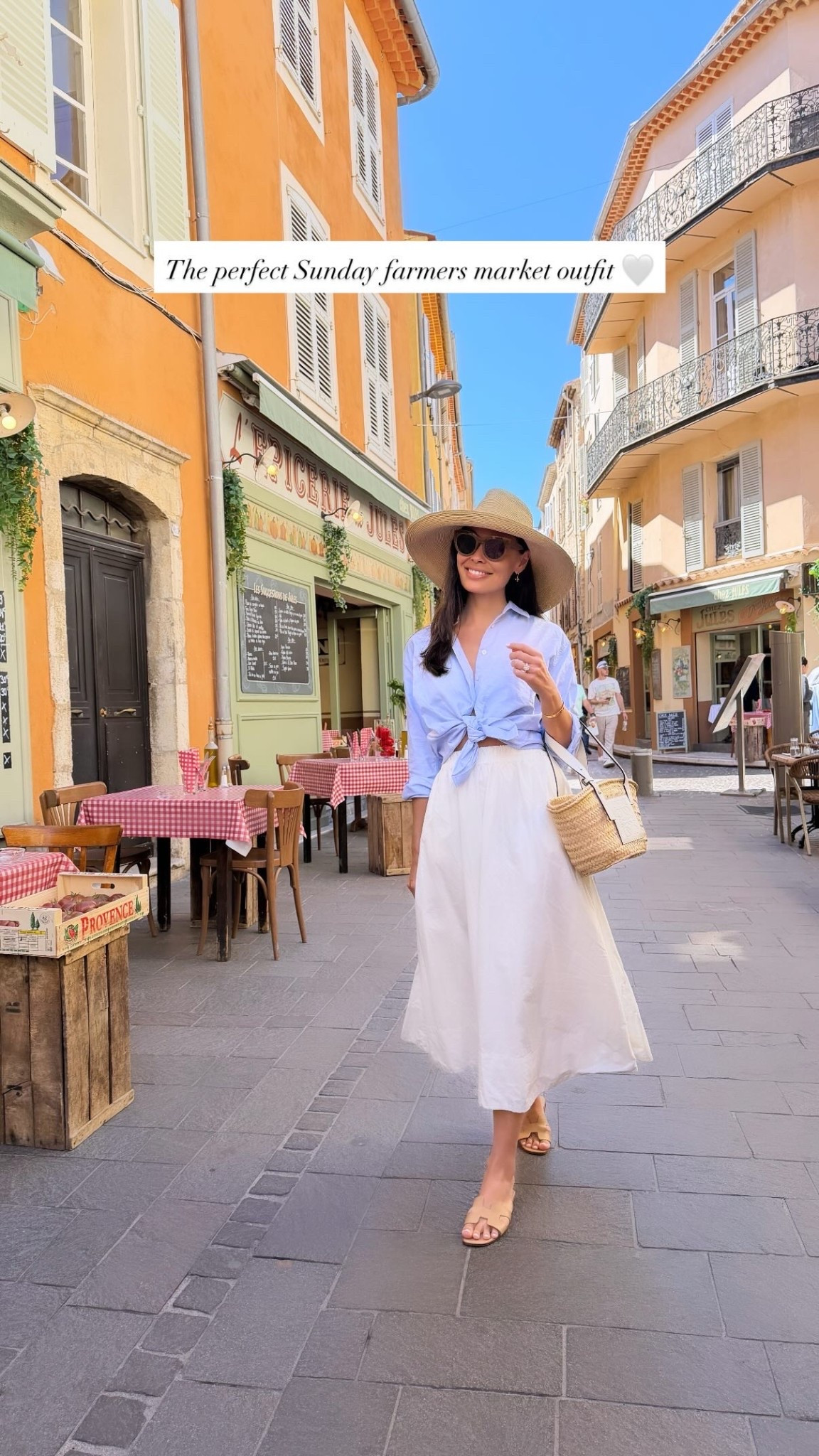 Summer outfit, white skirt.

#LTKootd #LTKSeasonal #LTKstorytime
