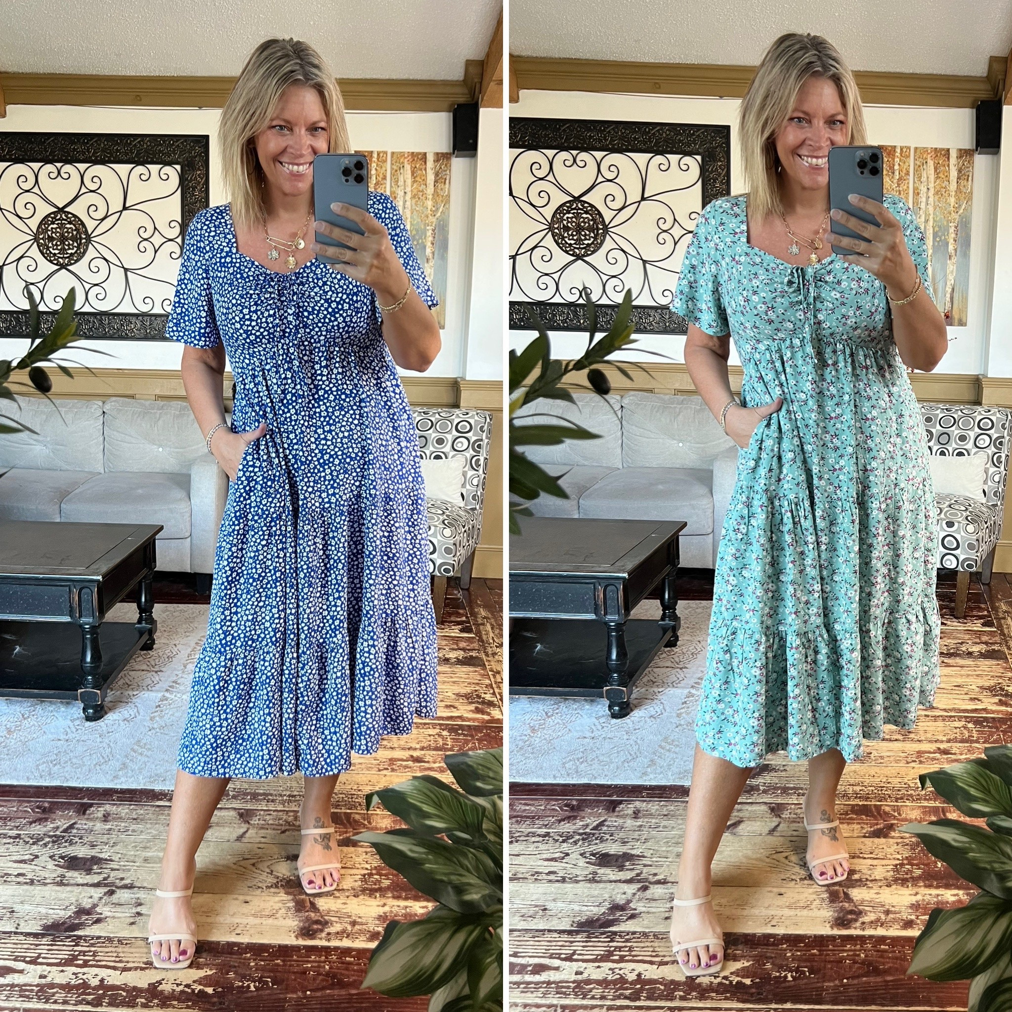 Short sleeve midi dress with pockets size 12

#LTKOver40 #LTKMidsize #LTKFindsUnder50