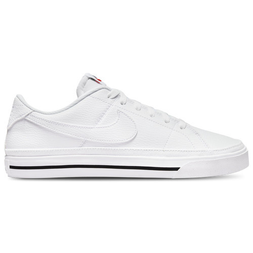 Nike Womens Nike Court Legacy Low - Womens Basketball Shoes White/White/Black Size 9.0 | Champs Sports