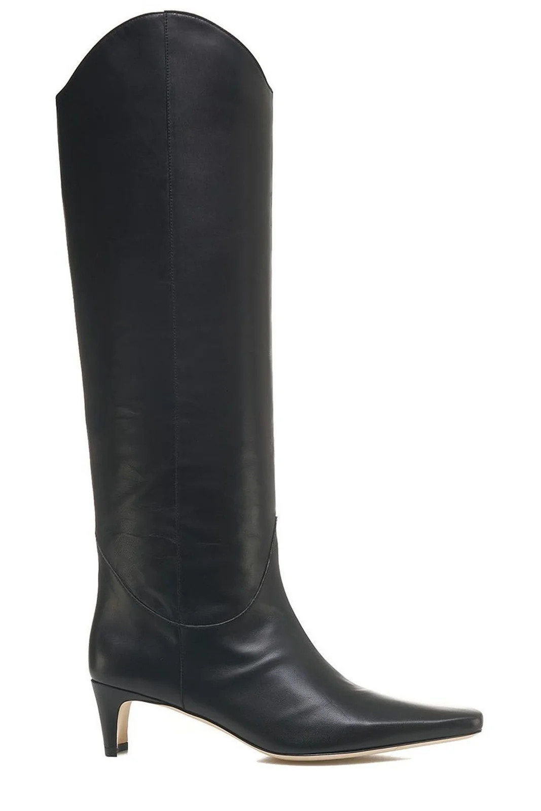 Staud Western Wally Knee-High Boots | Cettire Global