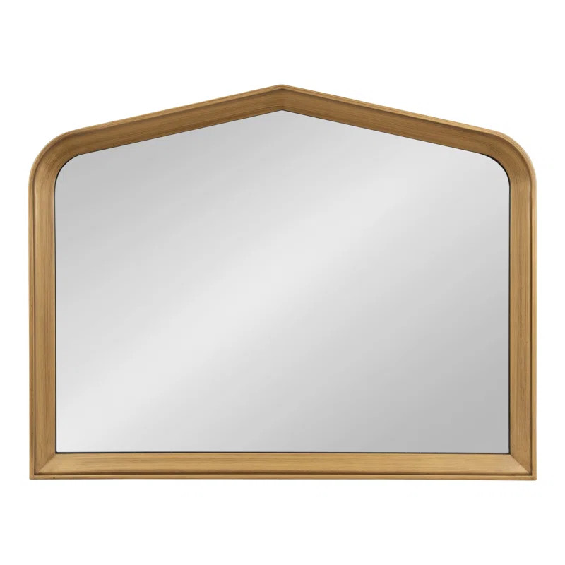 Ehitan Wooden Wide Arched Wall Mirror | Wayfair North America