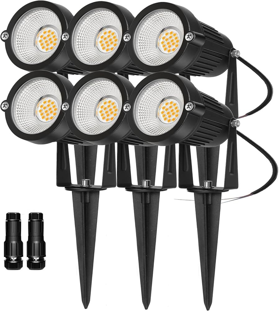 Low Voltage Landscape Lights Outdoor: 7W 700LM LED Landscape Lighting with Connectors for Tree Ga... | Amazon (US)