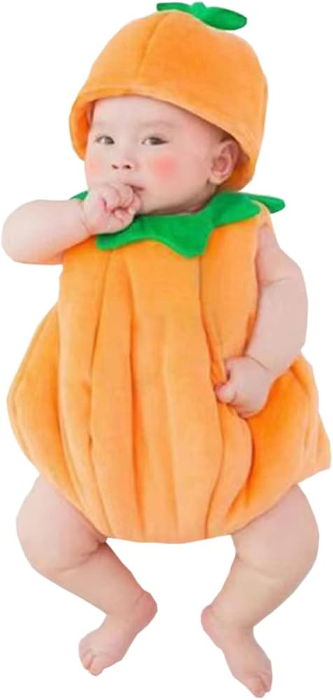 Vagefun Toddler Baby Banana Chicken Pumpkin Halloween Cosplay Costume Infant Boys Girls Photo Sho... | Amazon (US)