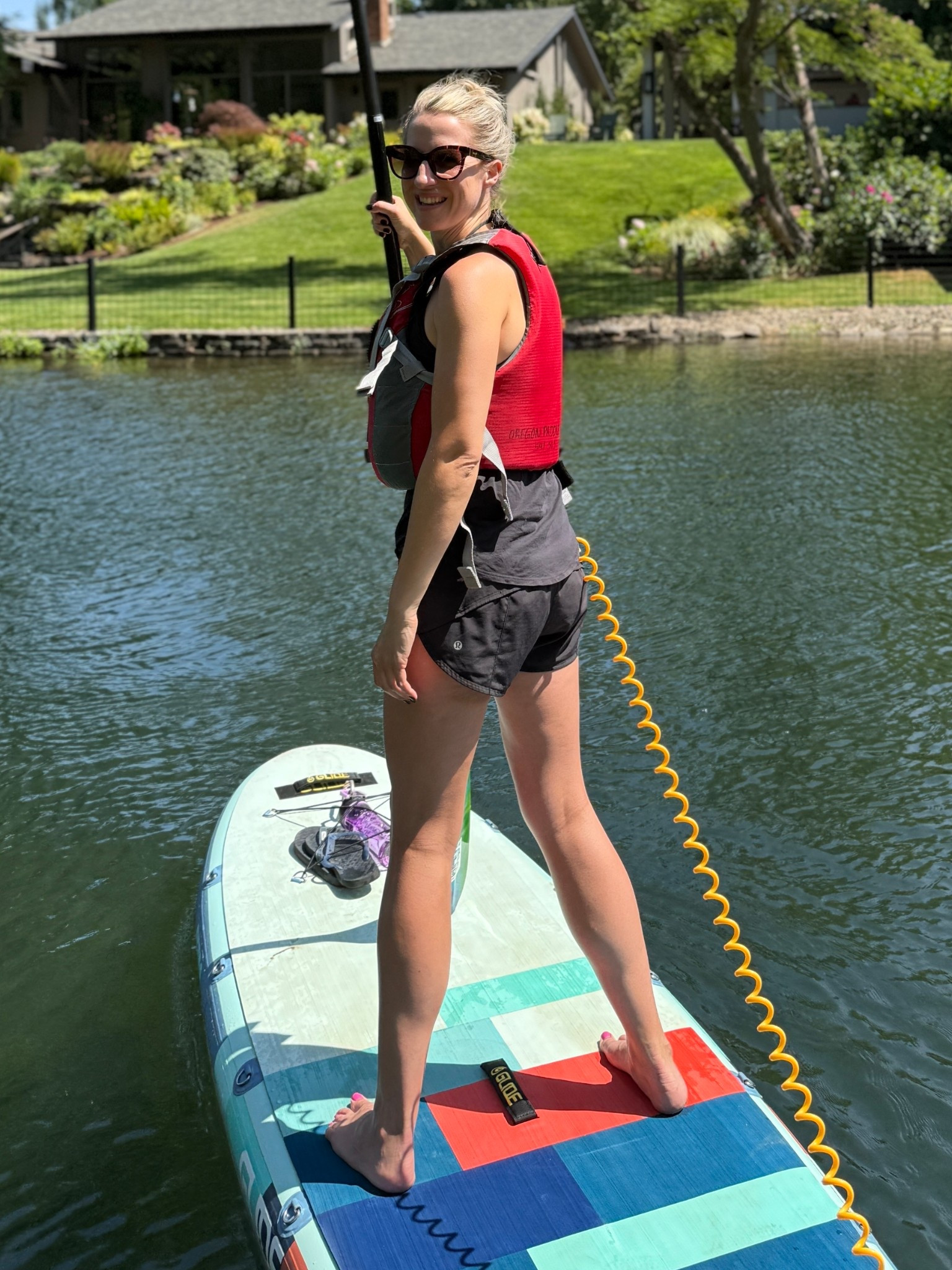 I went stand up paddle boarding this morning and it was glorious! 

#LTKTravel #LTKSeasonal #LTKActive