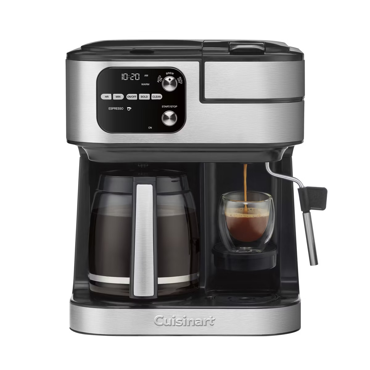 Cuisinart Coffee Center 12 Cup 4-in-1 Combination Espresso and Coffeemaker Stainless Steel | Target