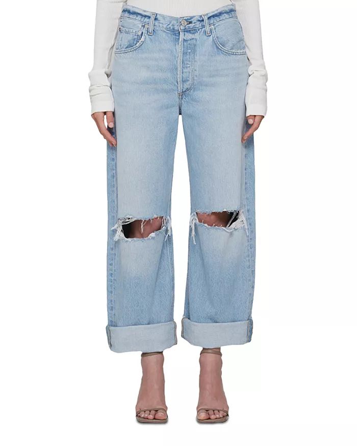 Citizens of Humanity Ayla High Rise Baggy Cuffed Jeans  Back to results -  Women - Bloomingdale's | Bloomingdale's (US)